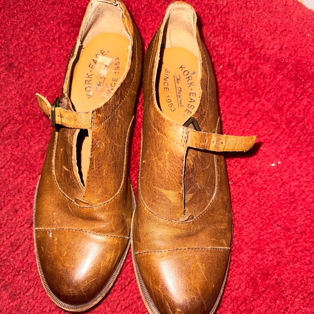 Kork-Ease Tan Leather Women’s Loafers
